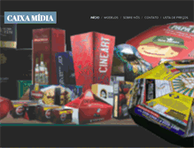 Tablet Screenshot of caixamidia.com